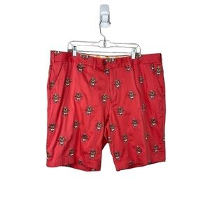 Loudmouth Golf Embroidered Gopher Flat Front Shorts